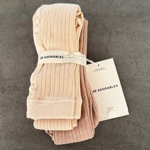 H&M Adorables 2-pack Ribbed Tights